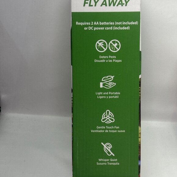 Fly Away Pest Repellent Fan Keep Pests Away From Outdoor/Indoor Tables Picnics - Picture 2 of 12